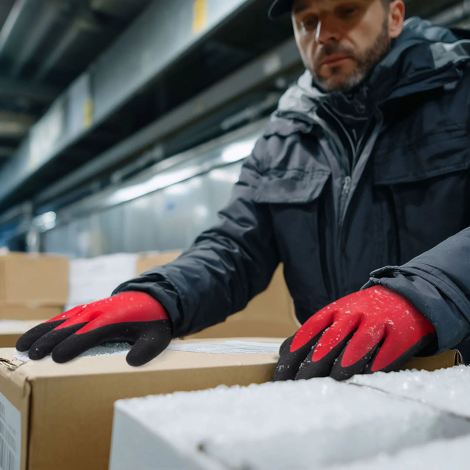 KAYGO KG145W Insulated Waterproof Winter Gloves for Freezer Work & Flexible Tasks