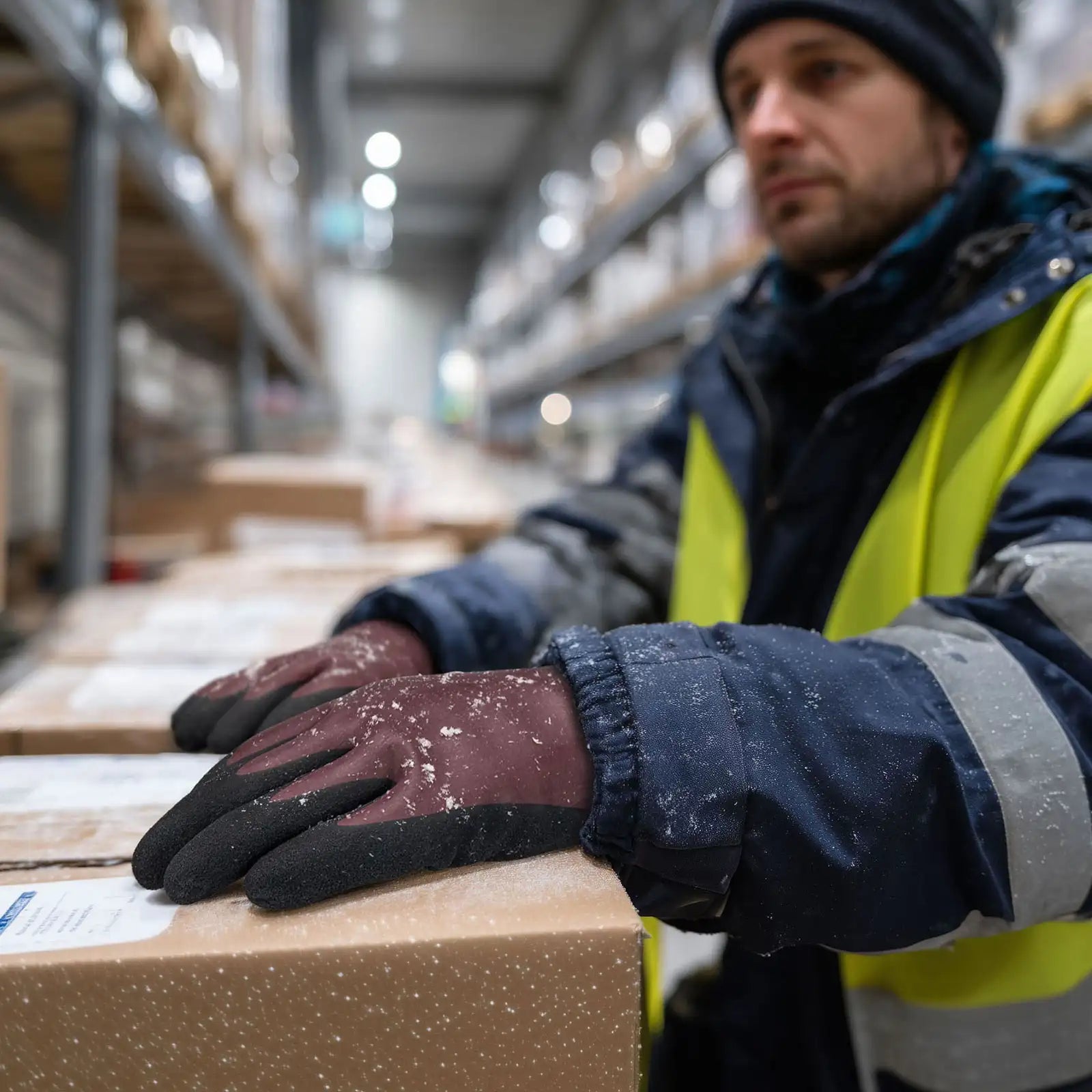 KAYGO KG145W Insulated Waterproof Winter Gloves for Freezer Work & Flexible Tasks