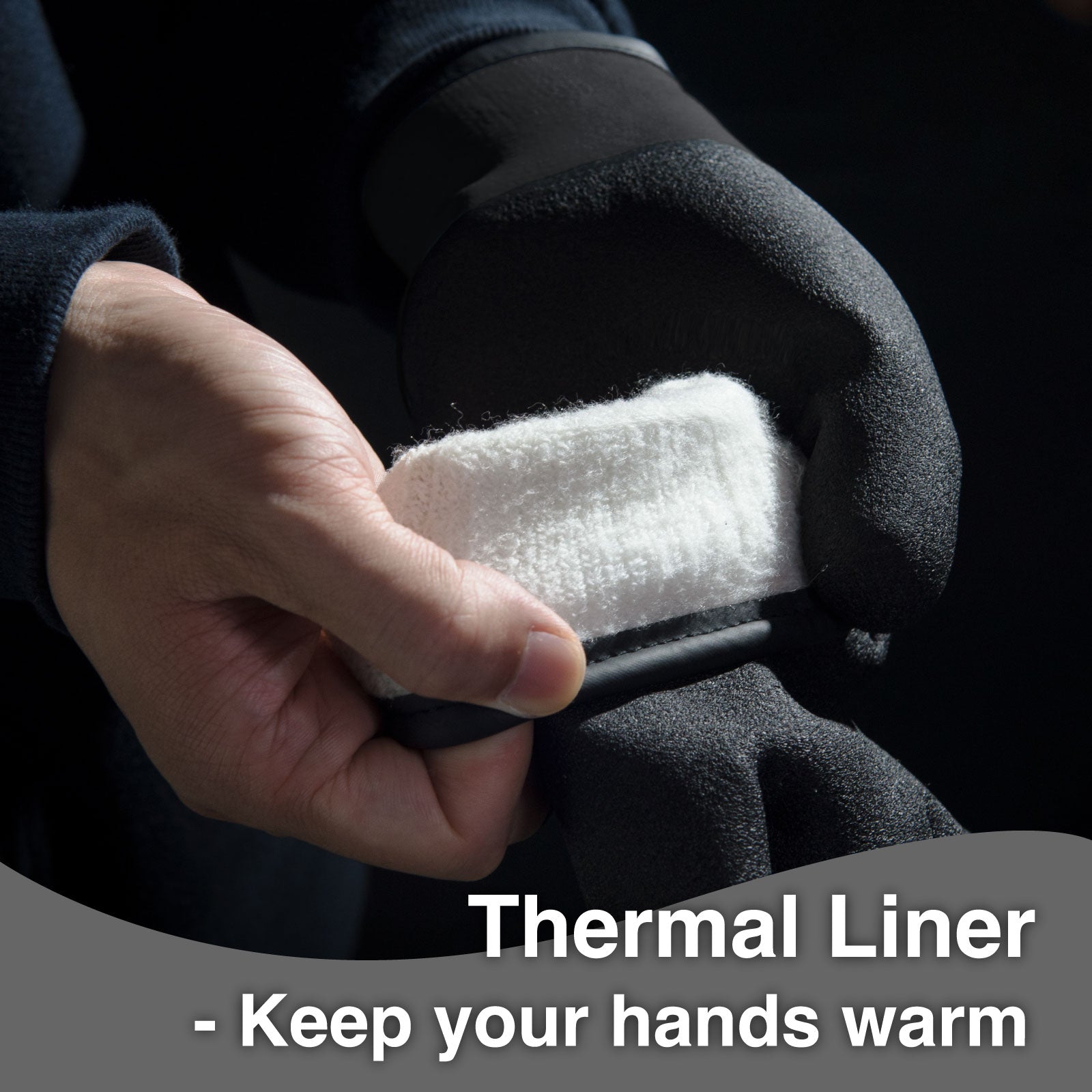 KAYGO Waterproof Winter Work Gloves Thermal Insulated Cold Weather Freezer Outdoor KG145