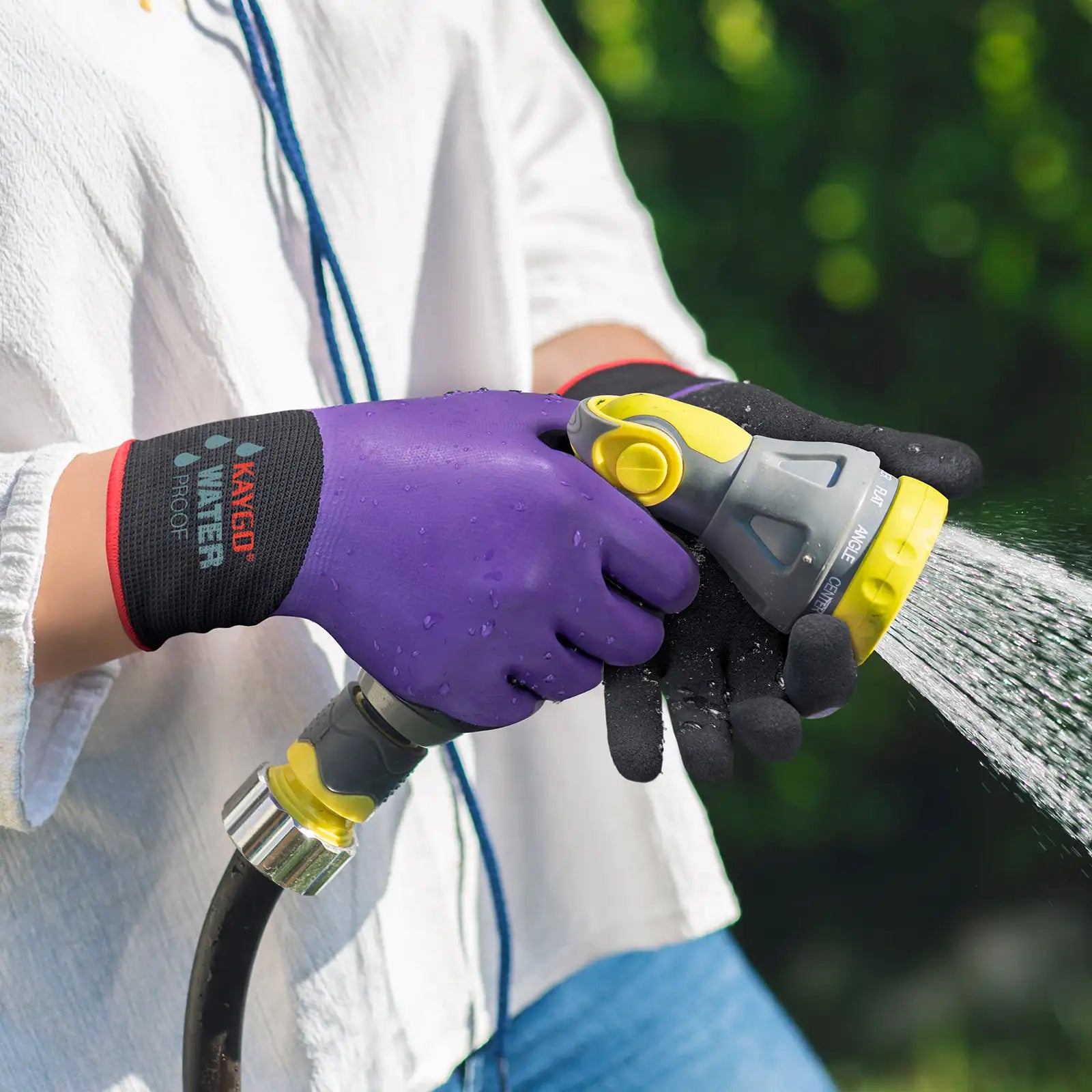 KG150 Waterproof Work Gloves with Double Rubber Coated
