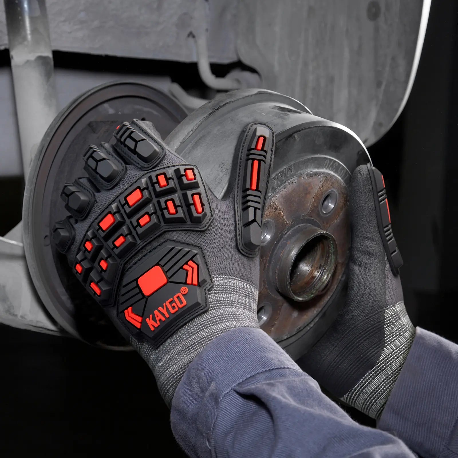 KG18N Seamless Knit Nylon Work Gloves with Microfoam Nitrile Coated on Palm and Fingers