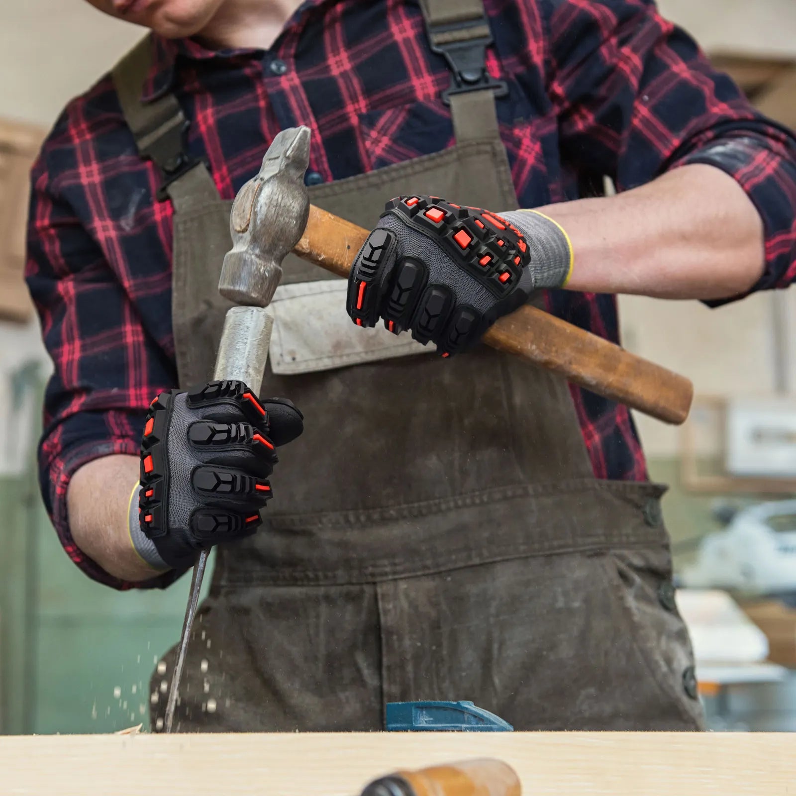 KG18N Seamless Knit Nylon Work Gloves with Microfoam Nitrile Coated on Palm and Fingers