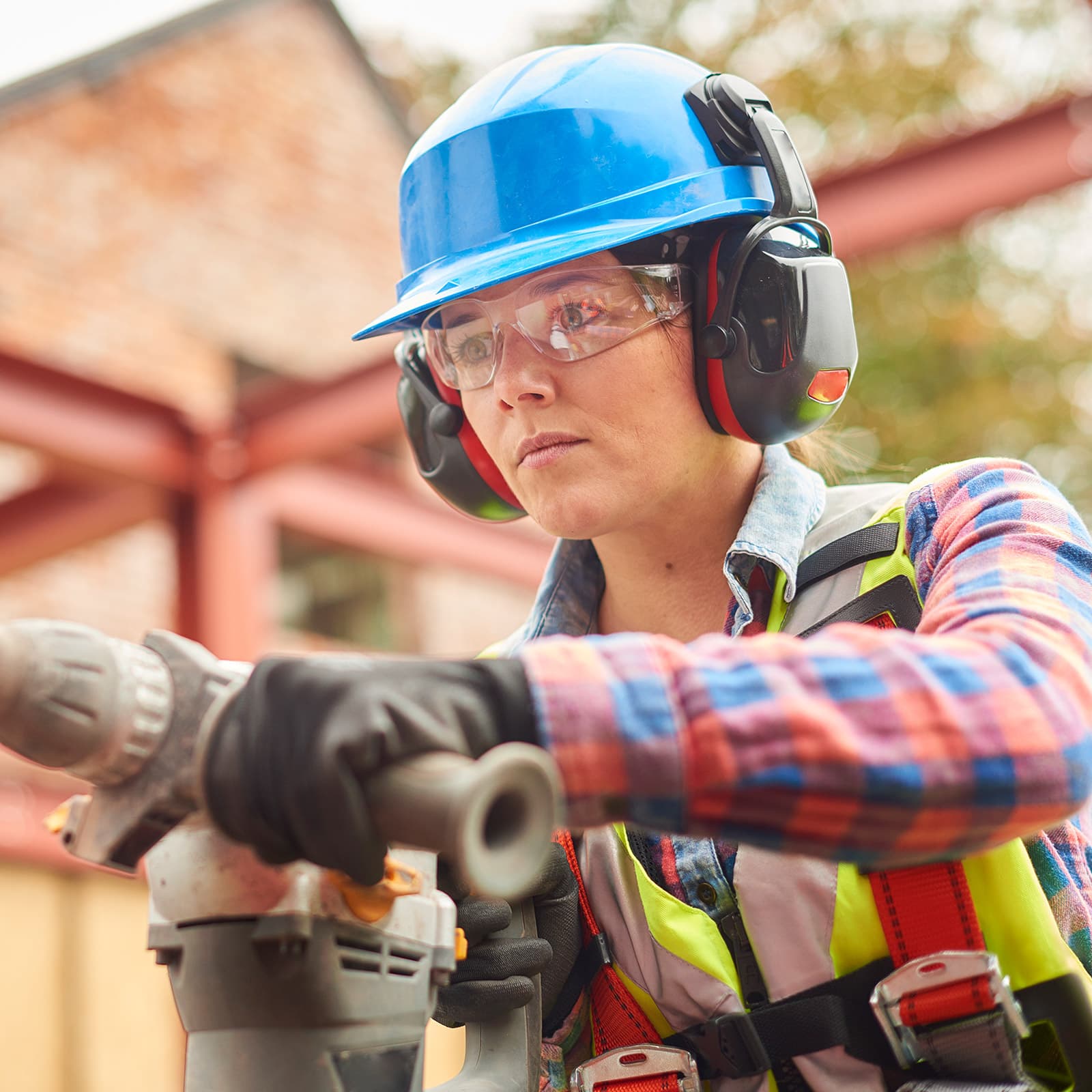 KAYGO KG510P Safety Glasses with Clear Polycarbonate Lens, Anti-Scratch Coating, and Lightweight Wraparound Frame