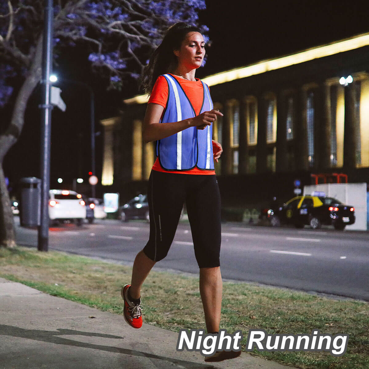 KG0008 Hi Vis Safety Vests with Reflective Tape for Men and Women