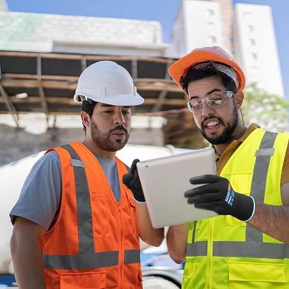 ANSI Class 2 Hi Vis Reflective Vest with Pockets and Zipper