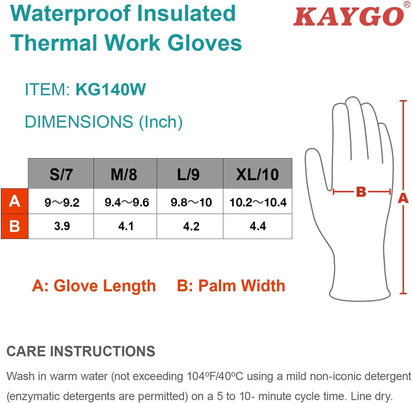 KG140W-Size