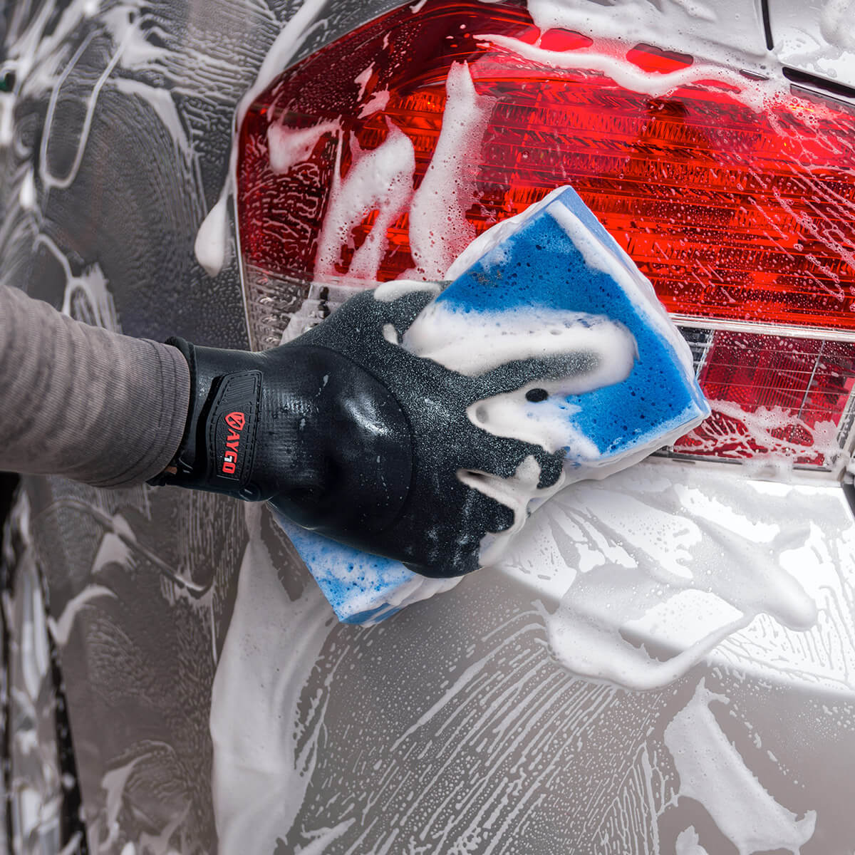 KG140 Waterproof Thermal Work Gloves with Double Dipped Latex Coated on Full Hand