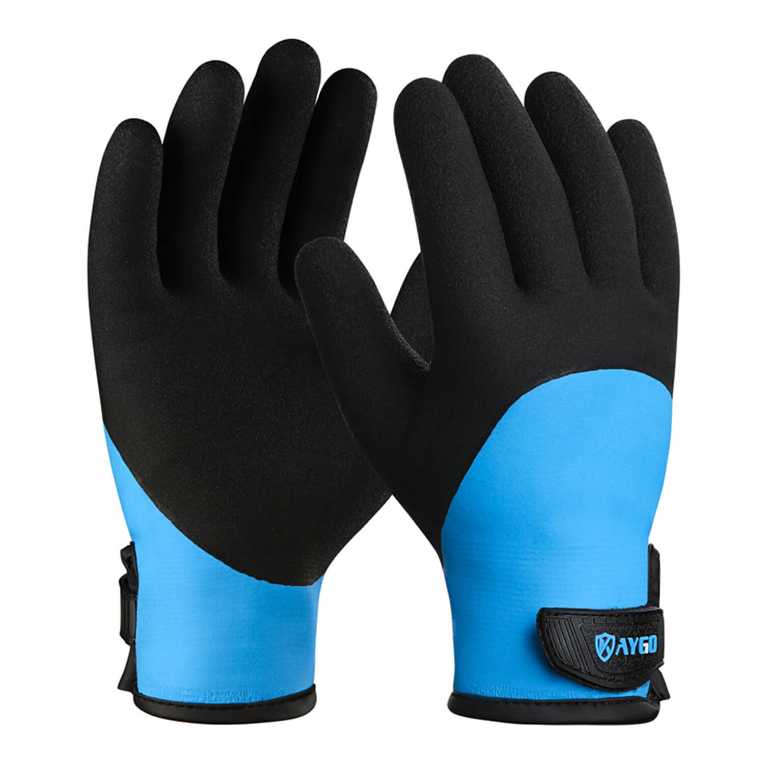 KG140 Waterproof Thermal Work Gloves with Double Dipped Latex Coated on Full Hand