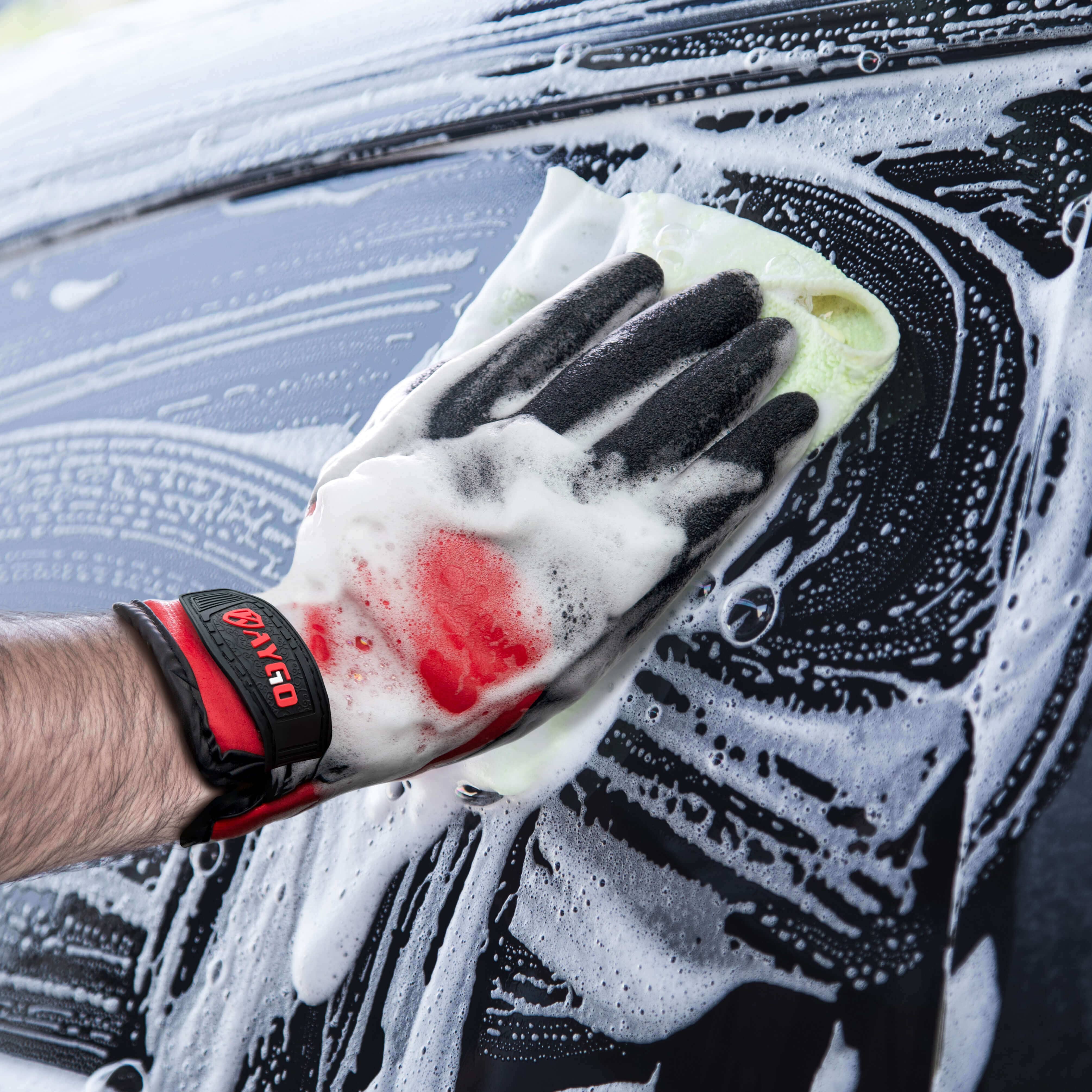 KG140 Waterproof Thermal Work Gloves with Double Dipped Latex Coated on Full Hand