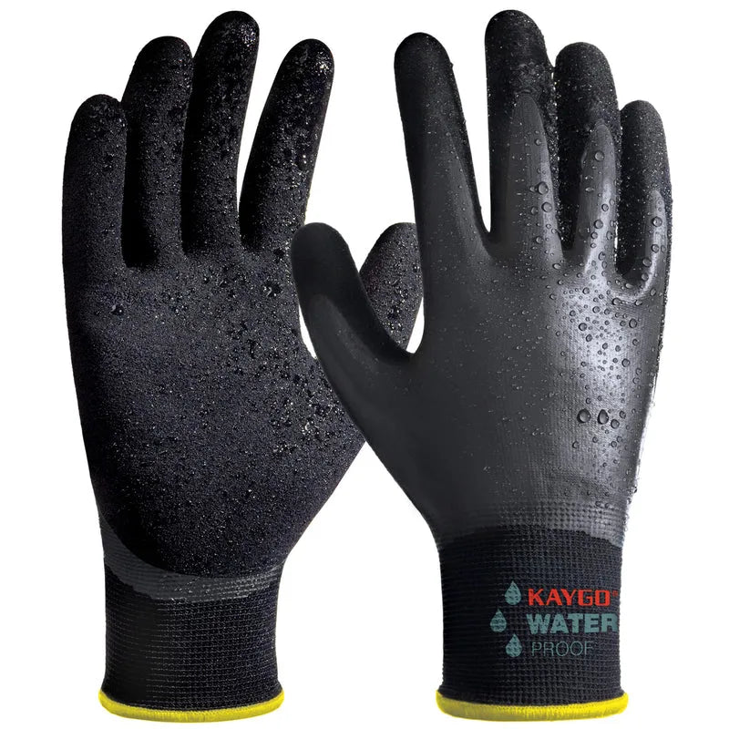 KG150 Waterproof Work Gloves with Double Rubber Coated