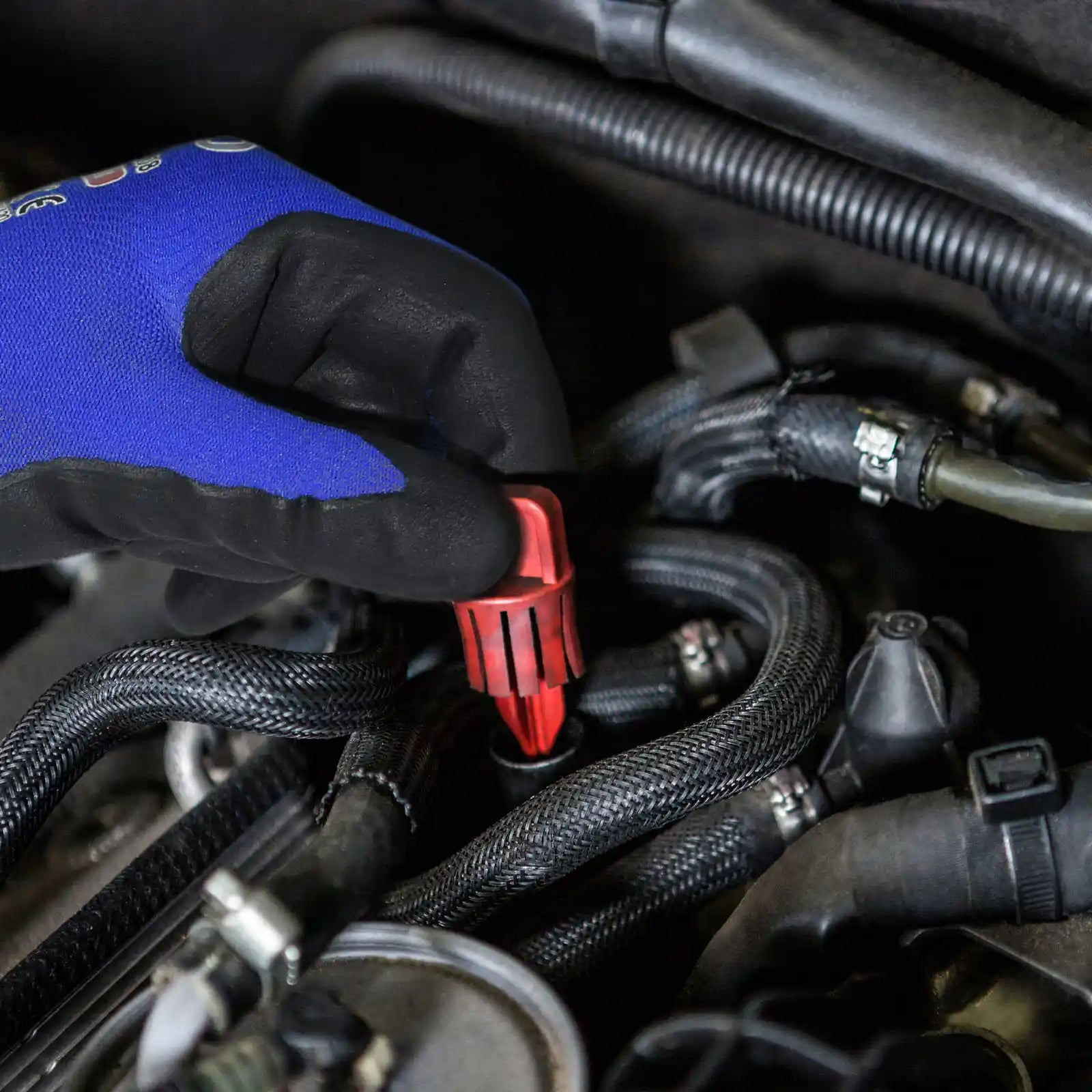 KG18N Seamless Knit Nylon Work Gloves with Microfoam Nitrile Coated on Palm and Fingers