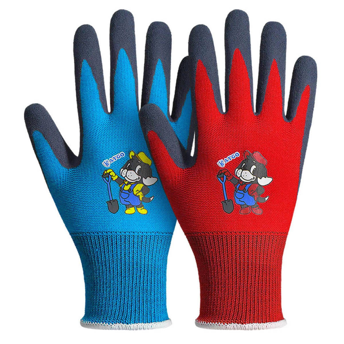 Childrens Gloves with Latex Sandy Finish Coated