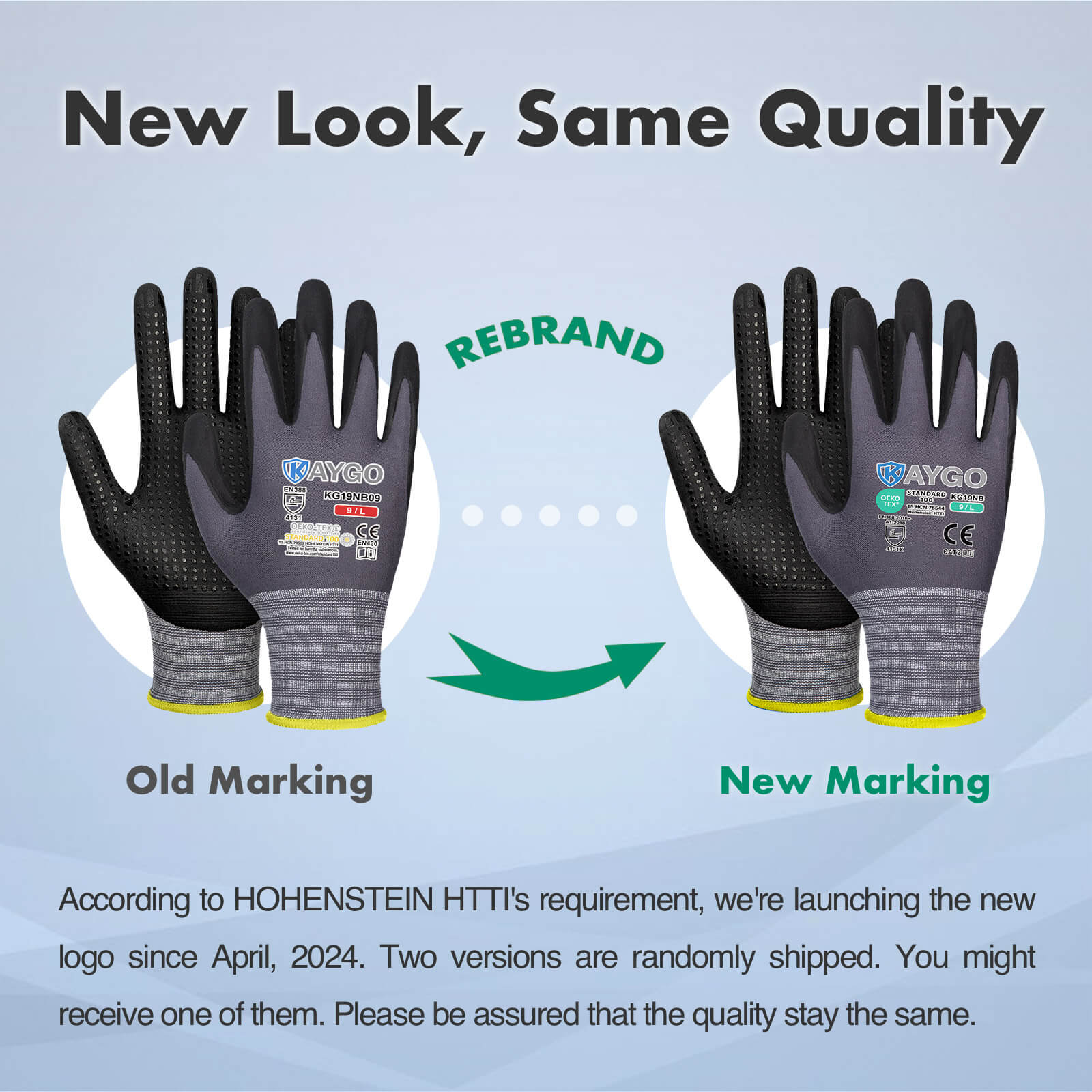 Seamless Knit Nylon Work Gloves with Micro Dotted Grip