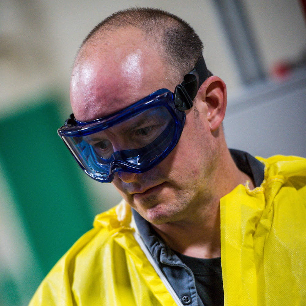 KG502 Safety Goggles with Anti-Fog Dual Lens, Indirect Ventilation, and Soft Flexible Frame for Industrial, Lab, and DIY Use