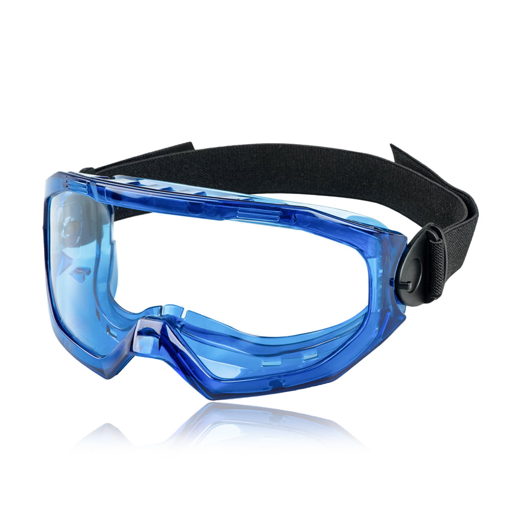 KG502 Safety Goggles with Anti-Fog Dual Lens, Indirect Ventilation, and Soft Flexible Frame for Industrial, Lab, and DIY Use