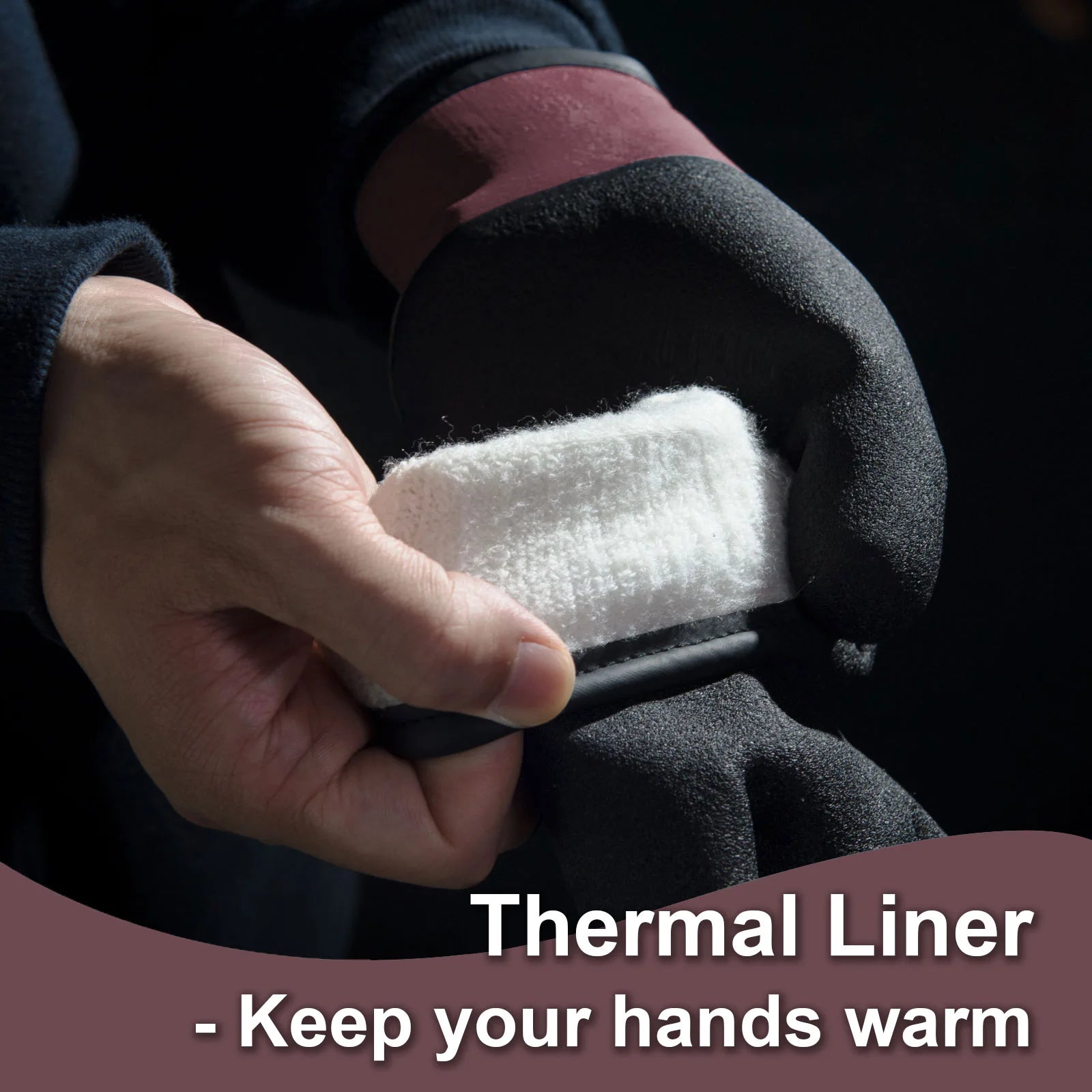 KAYGO Waterproof Winter Work Gloves Thermal Insulated Cold Weather Freezer Outdoor KG145