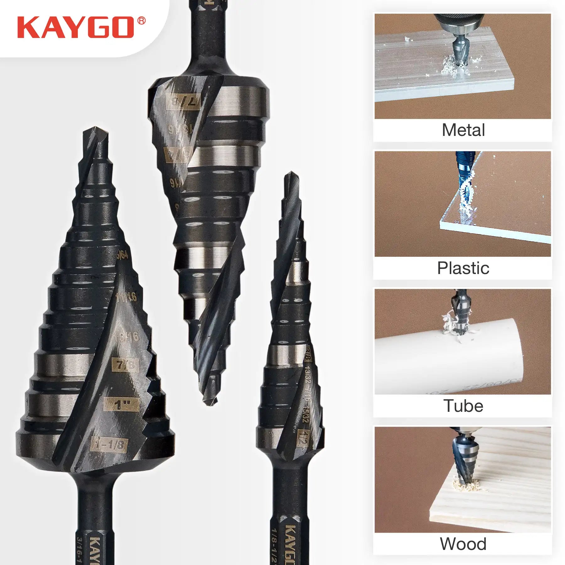 M35 Step Drill Bit