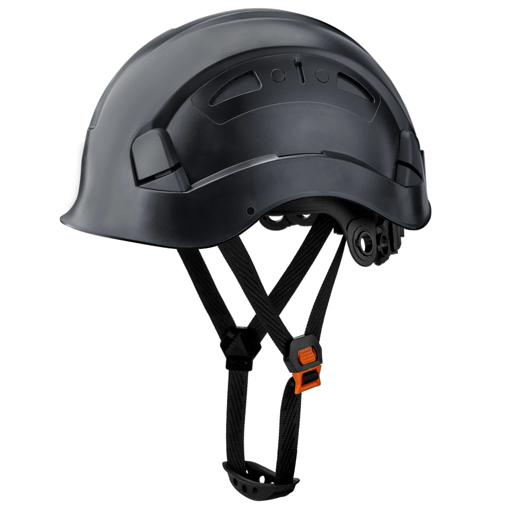 KAYGO KG601 Safety Helmet with Adjustable Fit, Chin Strap, and Vented ABS Shell for Construction and Industrial Use